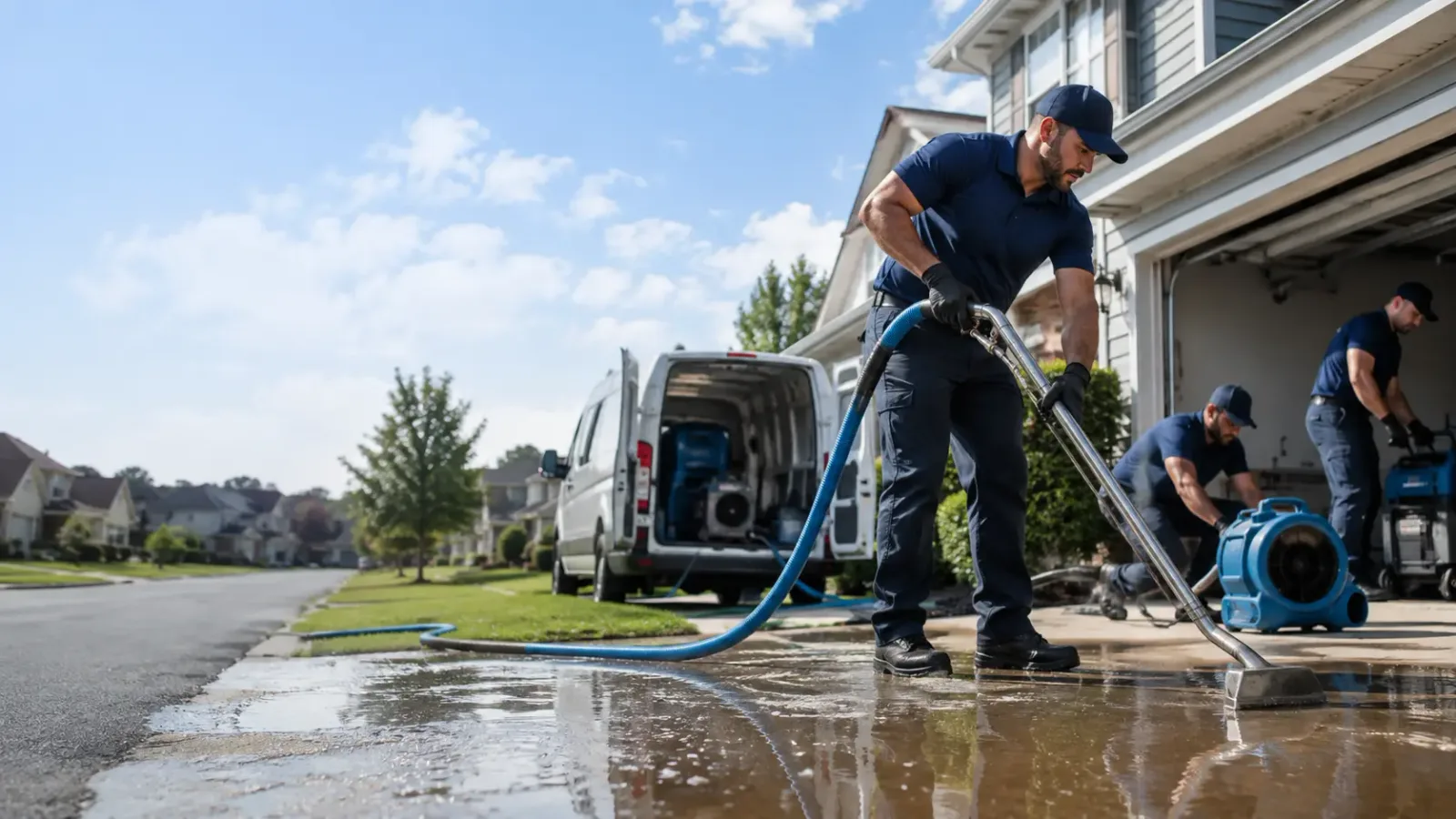 Flood Damage Restoration in Krebs, OK